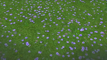 Sims 3 Purple Flowers Terrain Converted To Sims 4